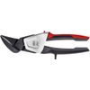 Bessey D39ASSL Left Shape and Straight Cutting Snips, Black/Red
