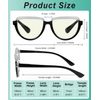 Eyekepper 12 Pack Blue Light Blocking Reading Glasses Half Moon Computer Readers Women +2.00