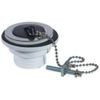 McAlpine BSW1PC Centre Pin Basin Waste-1.25 inch, White