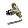 1/2" Brass Thermostatic Radiator Valve Angle Type  90° Pattern Floor Heating