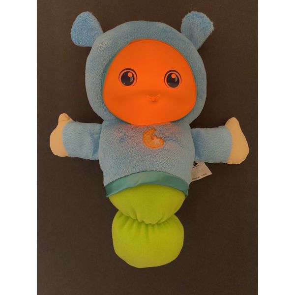 Playskool Lullaby Gloworm Musical Glow Plush Light Up Toy Moon Glow 2017 Works