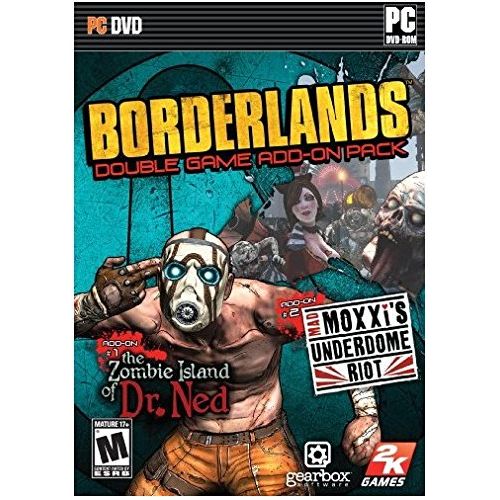 Borderlands Double Game Add-On Pack The Zombie Island of Dr. Ned and Mad Moxxi's Underdome Riot - PC