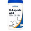 D-Aspartic Acid (DAA) by Nutricost 300G (Unflavored) - 100 Servings