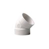 Elbow 45° for Central Vacuum Cleaner Tube System 2 inches