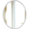 Pack of Frameless Oval Mirrors Decoration Dressing Room