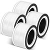4-Pack Fillo/Halo/Allo True HEPA Replacement Filter Compatible with Fillo/Hal...