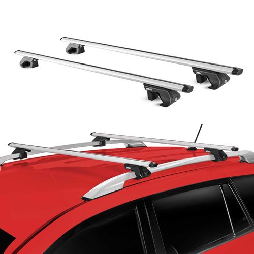 OMAC Roof Rack Cross Bars Luggage Carrier for Toyota Sienna 2011-2020 Alu Grey 2Pcs