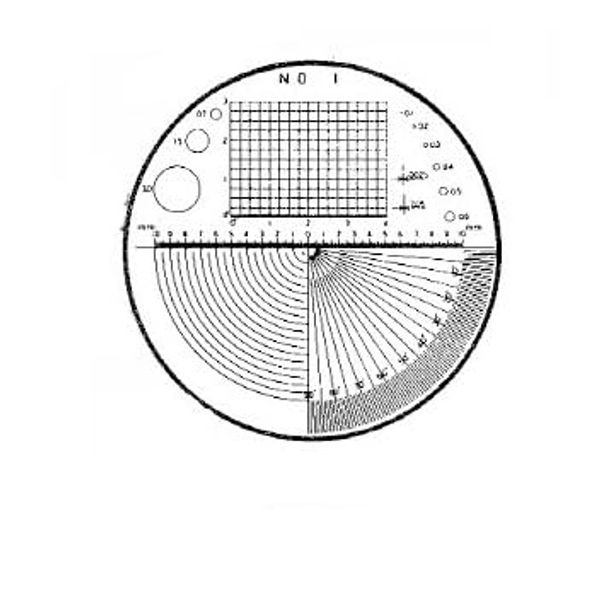 Reticle #1- for 7X Comparator