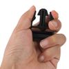 Sourcingmap Plastic Backpack Bag Strap Side Quick Release Buckle 45mm Width 2pcs Black