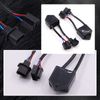 Ygmylandbb Car Warning Canceller, Warning Light Prevention LED Decoder, H4 to H13, LED Headlight, Flicker Resistant Harness, Bulb Resistor Decoder, Error Free Conversion Kit to Avoid Bulb Loss Warning