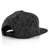 Blackskies Apollon Snapback Cap | Black Grey White Visor Men's Basecap Premium Baseball Cap Wool