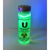 FIGHERO Uranium Vial Glowing Under UV light Prop Replica Radioactive Nuclear Joke