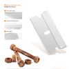 EHDIS 100pcs Razor Blades Single Edge Stainless Steel Razor Blades for Standard Scraper Tool, Safety Straight Edge Razor Scraper Blades, Paint Scraper Razor Blade