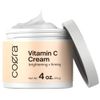 Vitamin C Cream | Brightening + Firming Formula | 4oz | Free of Parabens, SLS & Fragrances | Dark Spot Masker for Face, Skin & Eyes