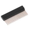 AMONIDA 40 Pin Female Pin Headers, Ideal Socket Connector for PCB, Integrated Circuit, RPi, Breadboard, Compatible with Personal Computer