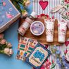 Heathcote & Ivory Cath Kidston Keep Kind Cassis & Rose Pamper Hamper Gift Set