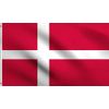 DMSE Denmark Danish Dannebrog Flag 3X5 Ft Foot 100% Polyester 100D Flag UV Resistant (3'X5' Ft Foot)