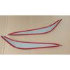 For Subaru Legacy eyebrows eyelids eyeline headlights covers 1998-2002 set