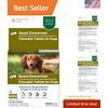 Effective 4-Pack Quad Dewormer for Small Dogs 2-25 lbs - Easy Beef Chewable