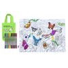 eatsleepdoodle colour & learn butterfly placemat to go