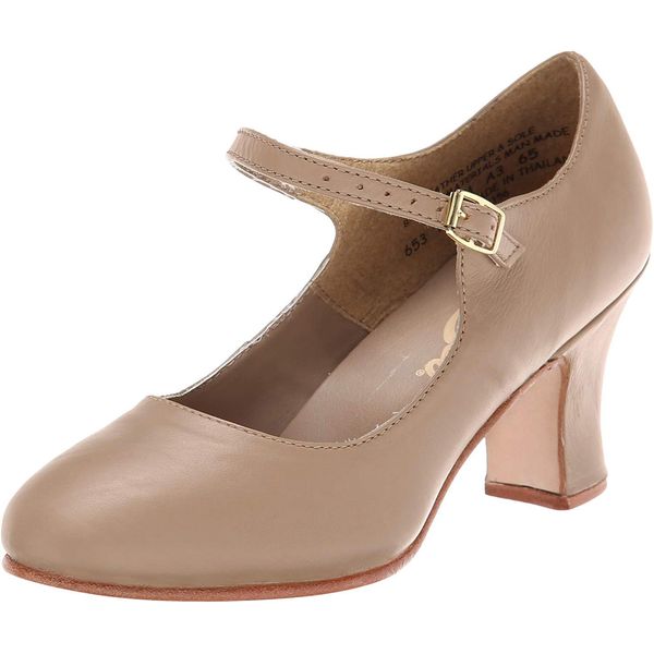 Capezio Women's Manhattan, Caramel, 8.5 M US