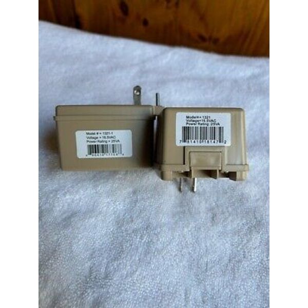 HONEYWELL ALARM PANEL POWER ADAPTER - PAIR (P/N 1321 / 1321-1)  **NEW**