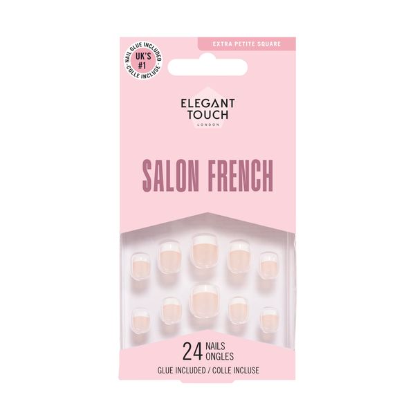 Elegant Touch French Nails 143