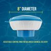 U.S. Pool Supply Floating Pool Chemical Dispenser Pop-Up Indicator 3" 4" Tablets