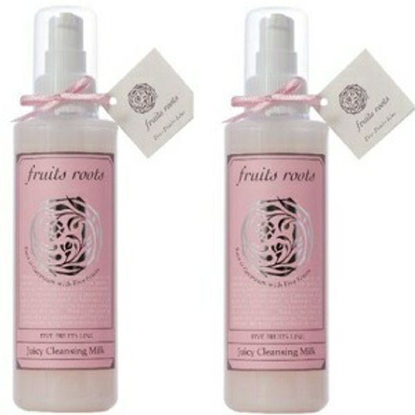 Fruits Roots Juicy Cleansing Milk 200ml 2-pack<br><br> Fruit Roots Juicy Cleansing Milk 200ml 2-pack