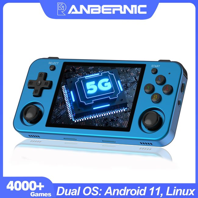 Anbernic New RG353M 3.5-inch Support WIFI online Game Console Android Linux  system Game Player Built