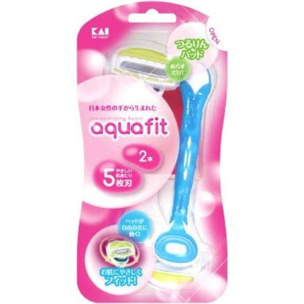 KAI AQUAFIT Women's Disposable Razor Set of 2