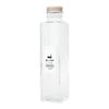 Glass Bottle Square 150ml (with screw cap), suitable for herbarium