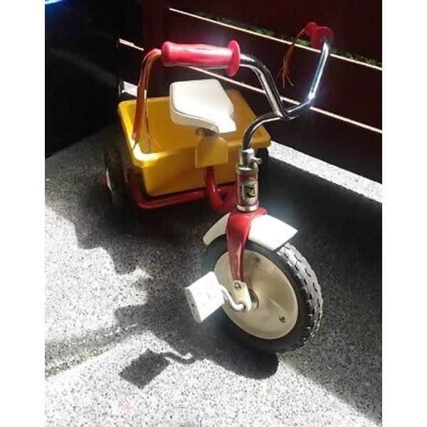 Rare Vintage Road Master Dump Truck Kids Tricycle