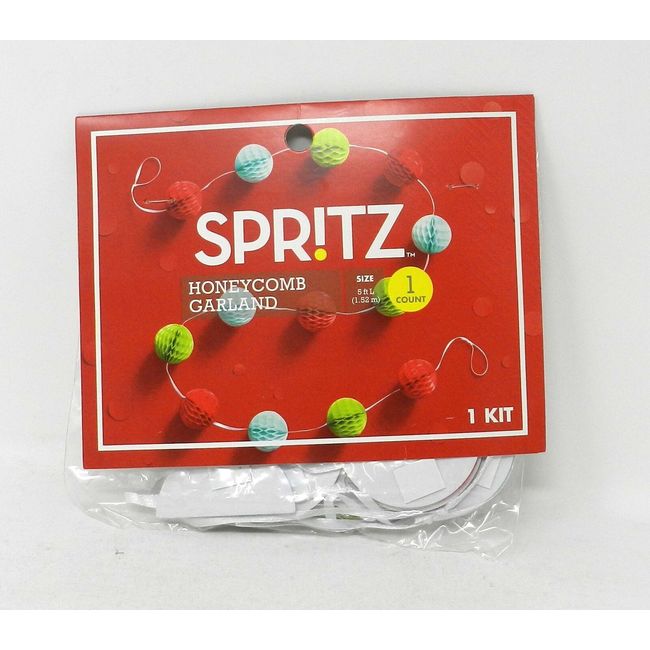 Spritz Honeycomb Pom-Pom Garland Kit