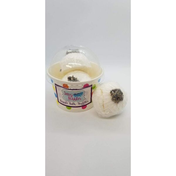 Bubble Bath Truffles: Lavender Pomegranates 3 Pack Bath Truffles by Dead Sea Spa Care, Bubble Bath, Bubble Truffles, Bath Bombs