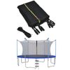 8FT Trampoline Replacement Safety Enclosure Net Weather-Resistant