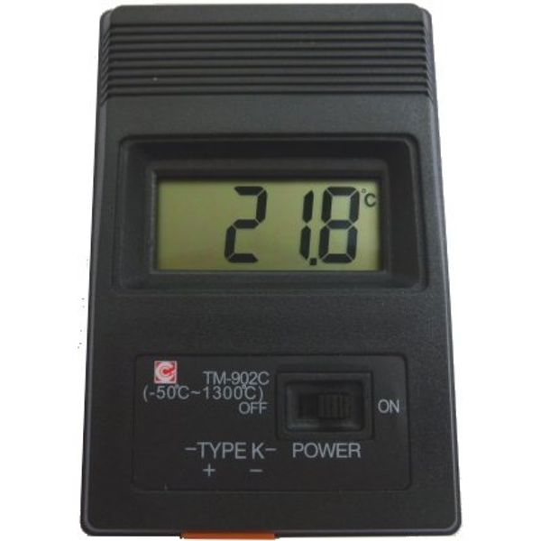 3327 PPLS Digital Thermometer with K Type Thermocouple, 9V Battery Type