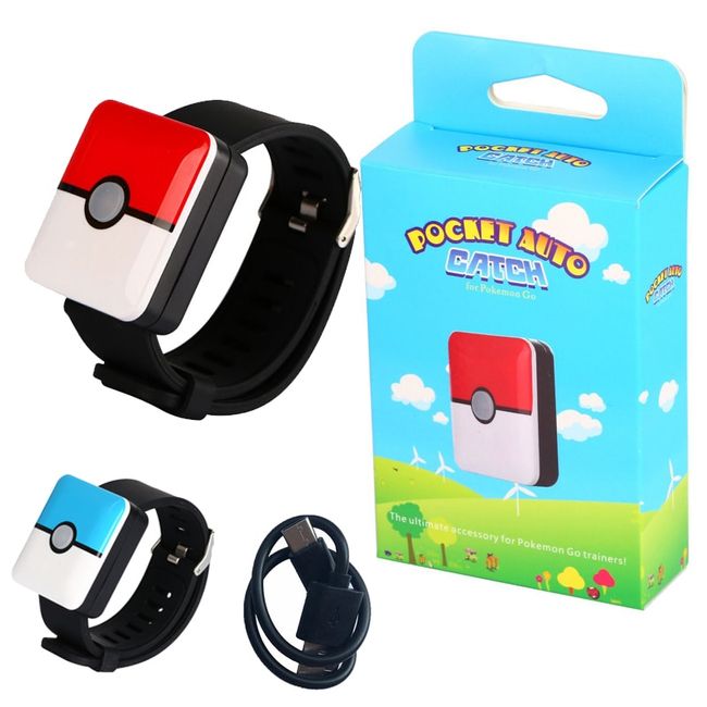 New Auto Catch Bracelet for Pokemon Go Plus Bluetooth Rechargeable
