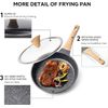 Nonstick Frying Pan Set, Stone Skillet Set, Omelette Pan Cookware Set, Induction