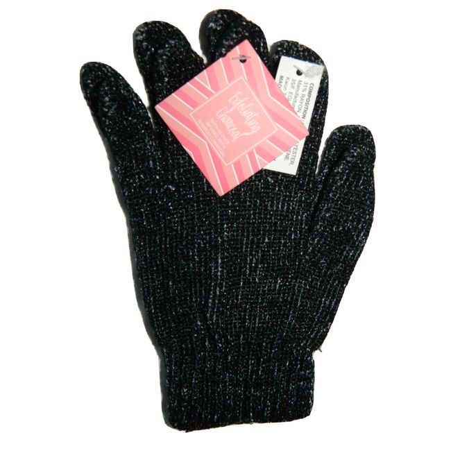 Exfoliating Charcoal Gloves Infused With Bamboo Charcoal Bath Shower Glove