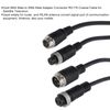 uxcell 2pcs GX12 GX16 2Pin Male/Female Head Aviation Socket Connector Electrical Cable 2m