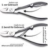 marQus Solingen Germany Manicure Sets for Women & Men with nail nippers - Quality Grooming Kit Incl. Nail Clippers & glass nail file, Nail Kit Perfect for Pedicure.