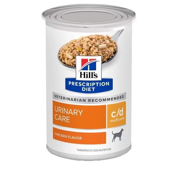 Hill's c/d Chicken Flavor Wet Dog Food 12/13 oz