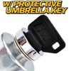 HD Switch Starter Ignition Key Switch Replaces Kubota 66101-55200 66101-55202 w/ 4 Keys & Free Carabiner - Fits G1700, G1800, G1900, G2000, G2160, G2460