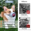 Generic 1 pcs Soft Mesh Dog Muzzle, Grey, S, for Small, Medium, Large Dogs, Allows Panting Drinking