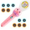 Kids Flashlight,Kids Projector Light | 80 Cartoon Patterns Educational Slides for Shadow Play Handheld Torch Lamp