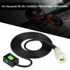 KSTE 6 Speed Digital Gear Indicator, Motorcycle ECU Mount, Compatible with Kawasaki