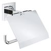 GROHE Start Cube - Papierhalter (mit Deckel, verdeckte Befestigung, Material: Metall), chrom, 41102000