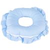 Polyester Face Relax Pillow, Spa Salon Massage Hollowed Rest Pillow Nap Fake Eyelashes And Adhesives For Home For False Eyelashes & Adhesives Beauty Salon(Blue)