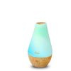 Crane Aroma Therapy Diffuser, 6 Ounce Tank, Essential Oils Included, Color Changing Light, 9 Hour Run Time, Auto Shutoff, Wood Base
